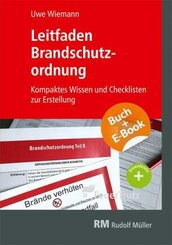 Leitfaden Brandschutzordnung - mit E-Book (PDF), m. 1 Buch, m. 1 E-Book