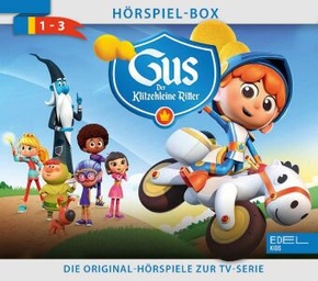 Gus - Der klitzekleine Ritter, 3 Audio-CD - Folge.1-3