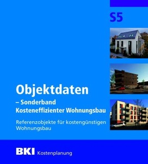 BKI Objektdaten S5 - Sonderband Kosteneffizienter Wohnungsbau