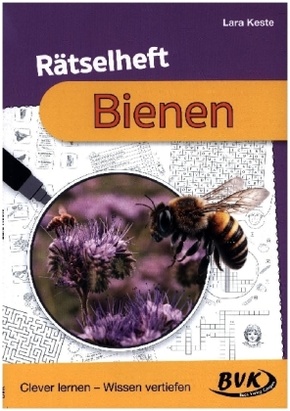 Rätselheft Bienen