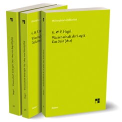 Hegel: Wissenschaft der Logik. Band 1+2, m. 3 Buch