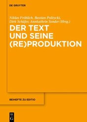 Der Text und seine (Re)Produktion