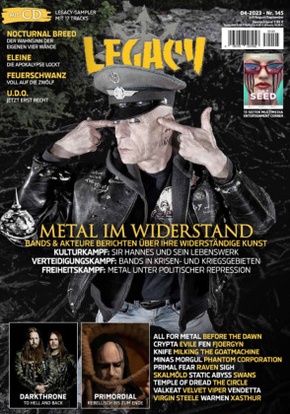 LEGACY MAGAZIN: THE VOICE FROM THE DARKSIDE