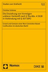 Die Einziehung von Vermögen unklarer Herkunft nach § 76a Abs. 4 StGB in Verbindung mit § 437 StPO