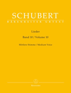 Lieder, Band 10 für mittlere Stimme