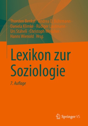 Lexikon zur Soziologie, 2 Teile