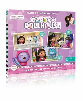 Gabby's Dollhouse Hörspiel-Box, 3 Audio-CDs - Box.2