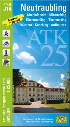 ATK25-J14 Neutraubling (Amtliche Topographische Karte 1:25000)