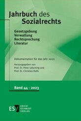 Jahrbuch des Sozialrechts: Jahrbuch des SozialrechtsDokumentation für das Jahr 2022