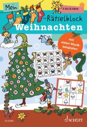 Mein Musik-Rätselblock - Weihnachten