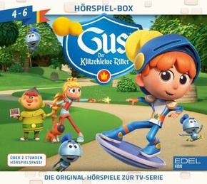 Gus - Der klitzekleine Ritter: Die Hörspiel-Box mit den Folgen 4 - 6 - Die Original-Hörspiele zur TV-Serie - Folge.4-6