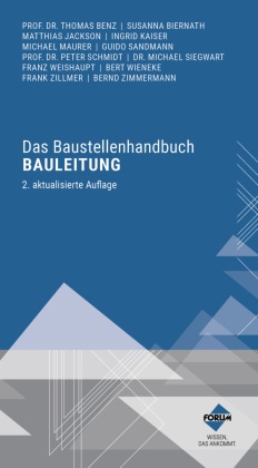 Das Baustellenhandbuch Bauleitung, m. 1 Buch, m. 1 E-Book