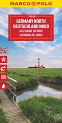 MARCO POLO Reisekarte Deutschland Nord 1:550.000