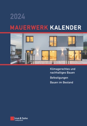 Mauerwerk-Kalender: Mauerwerk-Kalender 2024