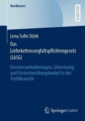 Das Lieferkettensorgfaltspflichtengesetz (LkSG)