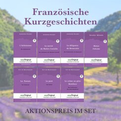 Französische Kurzgeschichten (Bücher + 7 Audio-CDs), m. 7 Audio, m. 7 Audio, 7 Teile