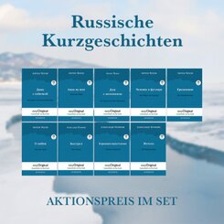 Russische Kurzgeschichten (Bücher + 9 Audio-CDs), m. 9 Audio-CD, m. 9 Audio, m. 9 Audio, 9 Teile