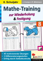 Mathe-Training zur Wiederholung und Festigung / Klasse 8