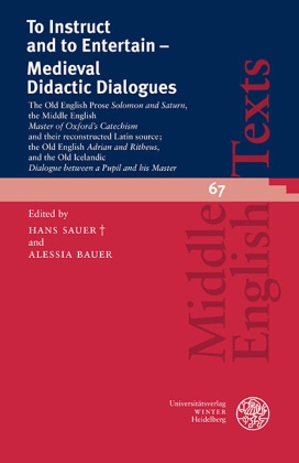 To Instruct and to Entertain - Medieval Didactic Dialogues