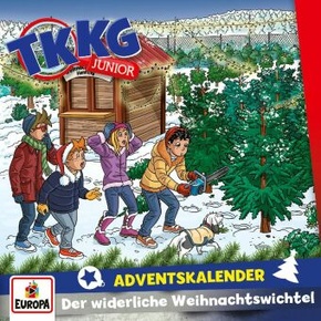 TKKG Junior - Adventskalender - Der widerliche Weihnachtswichtel, 2 Audio-CD