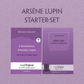Arsène Lupin (with 3 MP3 audio-CDs) - Starter-Set - French-English, m. 3 Audio-CD, m. 2 Audio, m. 2 Audio, 2 Teile