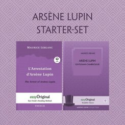 Arsène Lupin (with 3 MP3 audio-CDs) - Starter-Set - French-English, m. 3 Audio-CD, m. 2 Audio, m. 2 Audio, 2 Teile