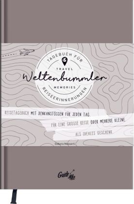 GuideMe Travel Memories "Weltenbummler" - Reisetagebuch