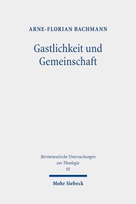 Gastlichkeit und Gemeinschaft