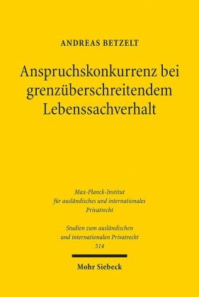 Anspruchskonkurrenz bei grenzüberschreitendem Lebenssachverhalt