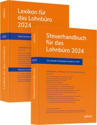 Buchpaket Lexikon für das Lohnbüro und Steuerhandbuch 2024, m. 1 Buch, m. 1 Buch