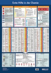 Wandtafel Erste Hilfe in der Chemie