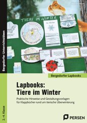 Lapbooks: Tiere im Winter - 1.-4. Klasse