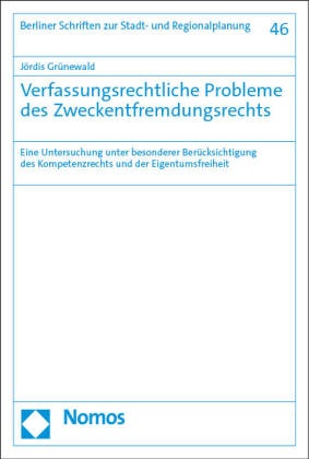 Verfassungsrechtliche Probleme des Zweckentfremdungsrechts