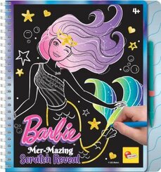 Barbie Sketch Book Mer-Mazing Scratch Reveal (In Display of 12 PCS)