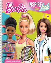 Barbie Sketch Book Inspire Your Look (In Display of 8 PCS)