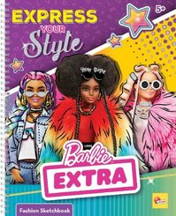 Barbie Sketch Book Express Your Style (In Display of 8 PCS)
