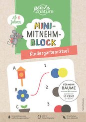 Mini-Mitnehm-Block Kindergartenrätsel
