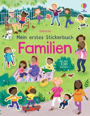 Mein erstes Stickerbuch: Familien