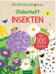 Naturforscher-Kids - Stickerheft Insekten