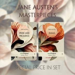 Jane Austen's Masterpieces (with 4 MP3 Audio-CDs) - Readable Classics - Unabridged english edition with improved readabi
