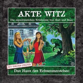 Akte Witz: Das Haus des Echsenmenschen, 1 Audio-CD