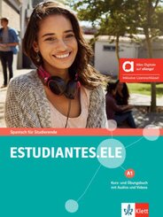 Estudiantes.ELE A1 - Hybride Ausgabe allango, m. 1 Beilage