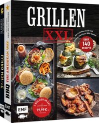 Grillen XXL - Doppelt stark: 2 Grill-Bücher im Set