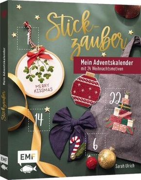 Mein Adventskalender-Buch - Stickzauber