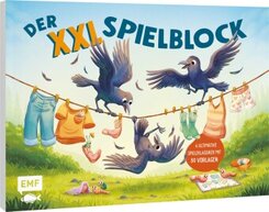 Der XXL-Spiel- und Spa&szlig;block mit 50 Vorlagen - Rabentastisch!