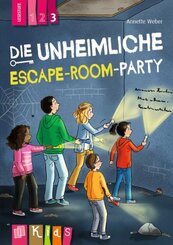 Die unheimliche Escape-Room-Party - Lesestufe 3