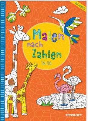 Malen nach Zahlen. Im Zoo