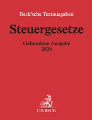 Steuergesetze Gebundene Ausgabe 2024