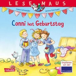 LESEMAUS: Conni hat Geburtstag