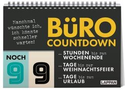 Countdown-Kalender für's Büro